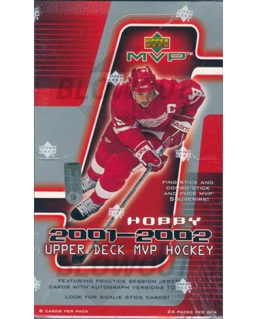 2001/02 Upper Deck MVP Hockey Hobby Box