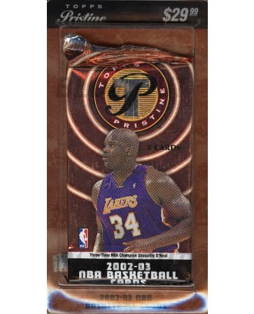 2002/03 Topps Pristine Basketball Blister Pack