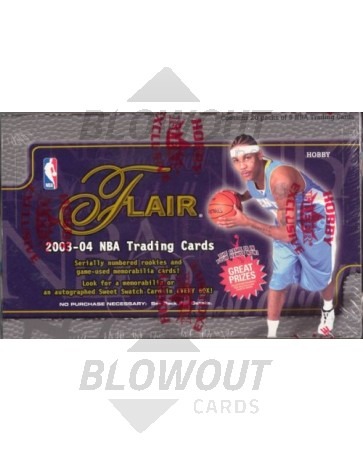 2003/04 Fleer Flair 1 Basketball Hobby Box