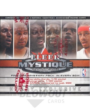 2003/04 Fleer Mystique Basketball Hobby Box