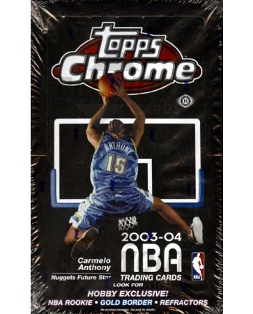 2003/04 Topps Chrome Basketball Hobby Box