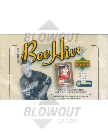 2003/04 Upper Deck Beehive Hockey Hobby Box