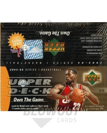 2003/04 Upper Deck Series 1 Basketball Retail Box