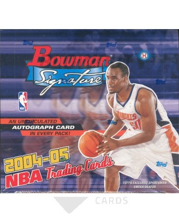 2004/05 Bowman Signature Basketball Hobby Box