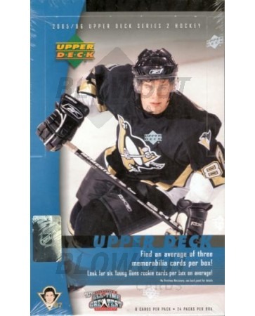 2005/06 Upper Deck Series 2 Hockey Hobby 12 Box Case