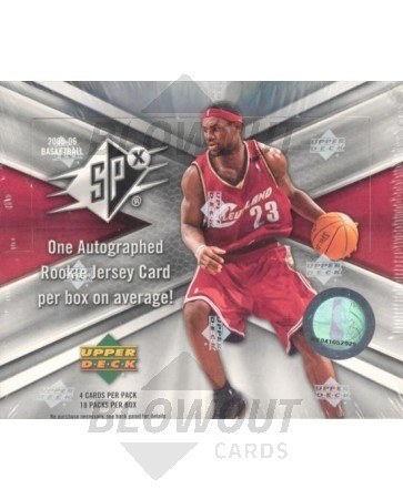 2005/06 Upper Deck SPx Basketball Hobby 14 Box Case
