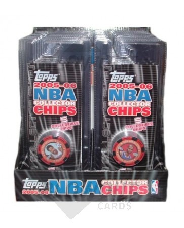 2005/06 Topps Collector Chips Basketball Hobby Box