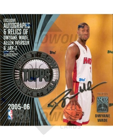 2005/06 Topps First Row Basketball Hobby 6 Box Case