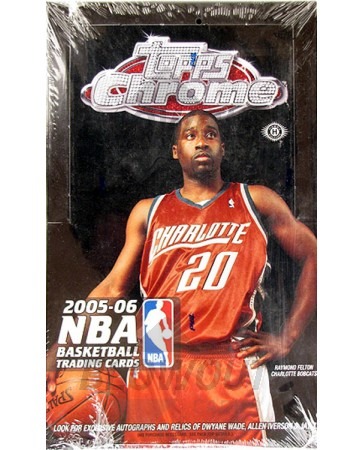 2005/06 Topps Chrome Basketball Hobby Box