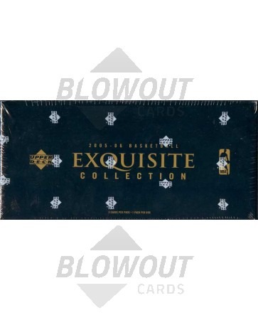 2005/06 Upper Deck Exquisite Basketball Hobby Box