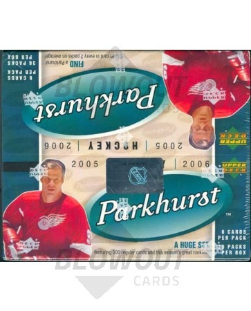 2005/06 Parkhurst Hockey Retail Box