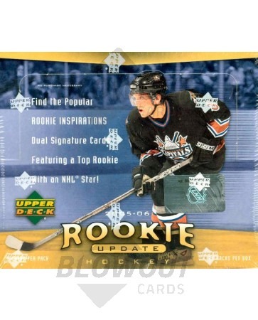 2005/06 Upper Deck Rookie Update Hockey Hobby 12 Box Case