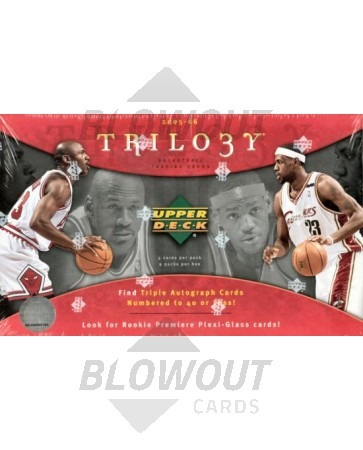 2005/06 Upper Deck Trilogy Basketball Hobby Box