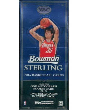 2006/07 Bowman Sterling Basketball Hobby Box