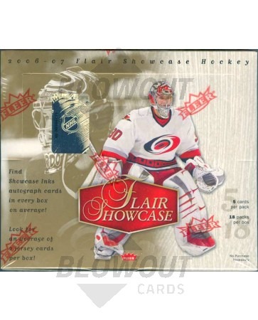 2006/07 Fleer Flair Showcase Hockey Hobby Box