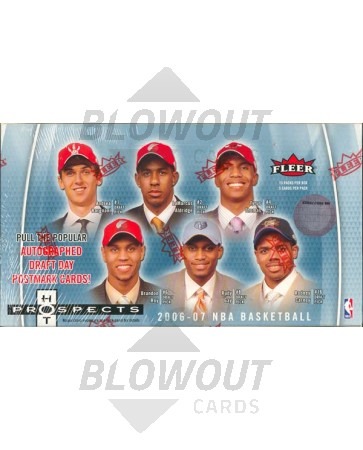 2006/07 Fleer Hot Prospects Basketball Hobby 12 Box Case