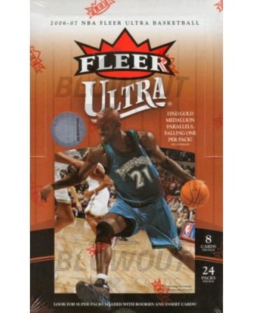 2006/07 Fleer Ultra Basketball Hobby 12 Box Case