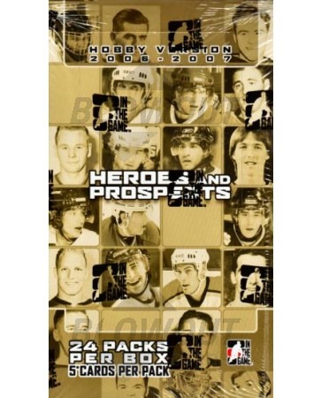 2006/07 In The Game Heroes and Prospects Hockey Hobby Box