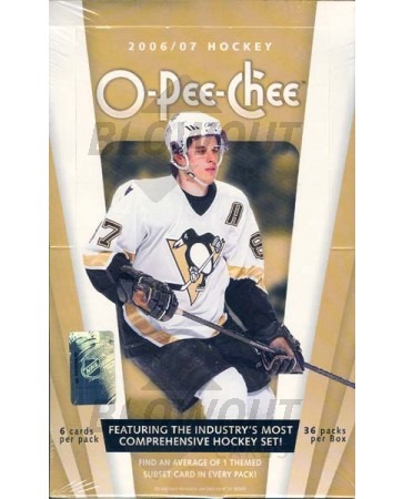 2006/07 O-Pee-Chee OPC Hockey Hobby 12 Box Case