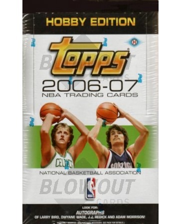 2006/07 Topps Basketball Hobby 12 Box Case