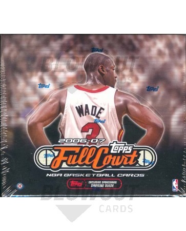 2006/07 Topps Full Court Basketball Hobby 12 Box Case