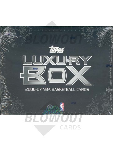 2006/07 Topps Luxury Box Basketball Hobby 10 Box Case