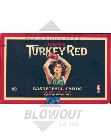 2006/07 Topps Turkey Red Basketball Hobby 12 Box Case