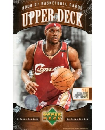 2006/07 Upper Deck Basketball Hobby 12 Box Case