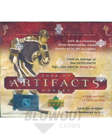 2006/07 Upper Deck Artifacts Hockey Hobby Box