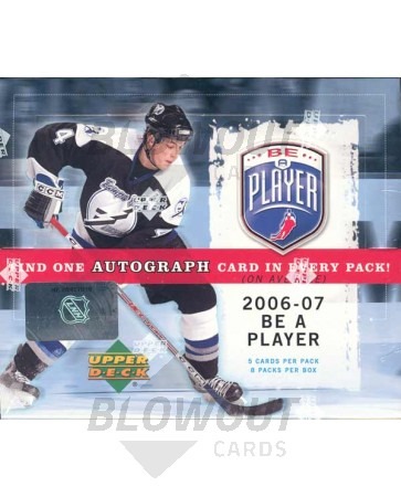 2006/07 Upper Deck Be A Player Signature BAP Hockey 15 Box Case