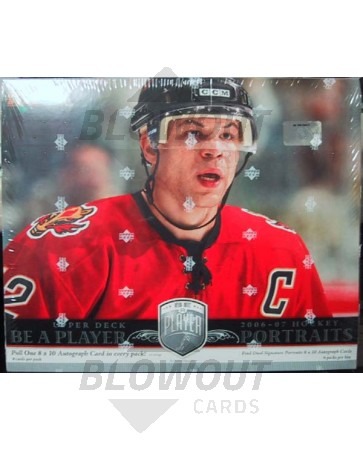 2006/07 Upper Deck BAP Portraits Hockey Hobby 12 Box Case