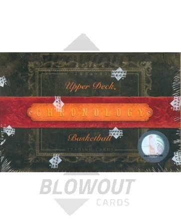 2006/07 Upper Deck Chronology Basketball Hobby Tin/Box
