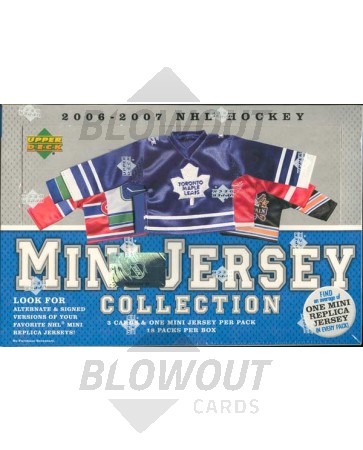 2006/07 Upper Deck Mini Jersey Hockey Box
