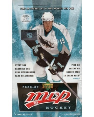 2006/07 Upper Deck MVP Hockey Hobby 12 Box Case