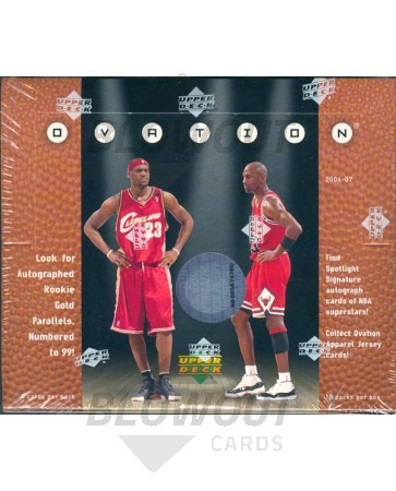 2006/07 Upper Deck Ovation Basketball Hobby 16 Box Case