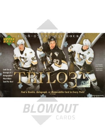 2006/07 Upper Deck Trilogy Hockey Hobby Box