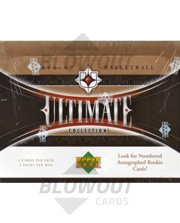 2006/07 Upper Deck Ultimate Collection Basketball Hobby Box