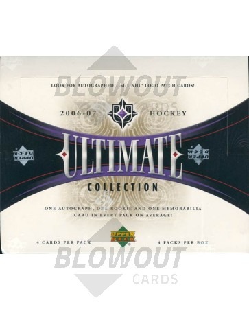 2006/07 Upper Deck Ultimate Collection Hockey Hobby Box
