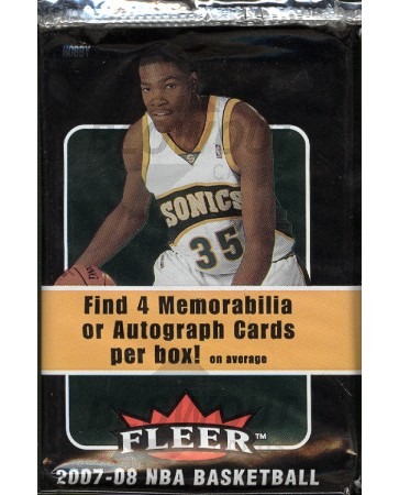 2007/08 Fleer Basketball Hobby Pack