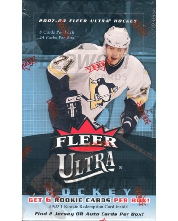 2007/08 Fleer Ultra Hockey Hobby Box