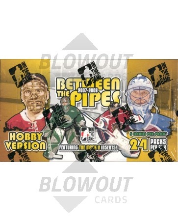 2007/08 In The Game (ITG) Between the Pipes Hockey 24 Box Case
