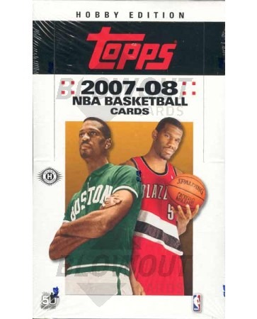 2007/08 Topps Basketball Hobby 12 Box Case