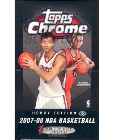 2007/08 Topps Chrome Basketball Hobby Box