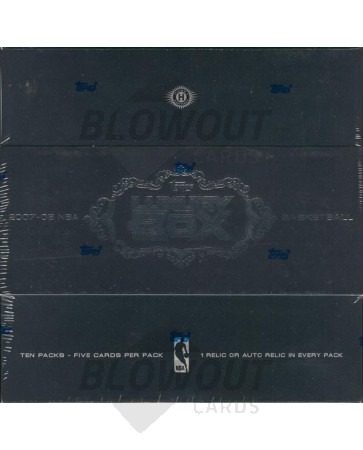 2007/08 Topps Luxury Box Basketball Hobby 10 Box Case