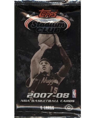 2007/08 Topps Stadium Club Basketball Hobby Pack