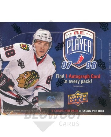 2007/08 Upper Deck Be A Player Signature BAP Hockey 15 Box Case