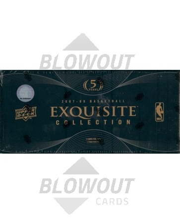 2007/08 Upper Deck Exquisite Collection Basketball Hobby Box