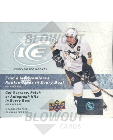 2007/08 Upper Deck Ice Hockey Hobby Box