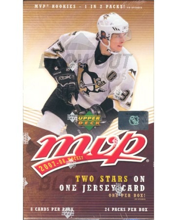 2007/08 Upper Deck MVP Hockey 12 Box Case