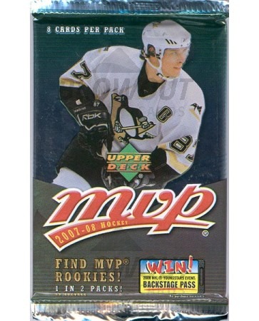 2007/08 Upper Deck MVP Hockey Retail Pack